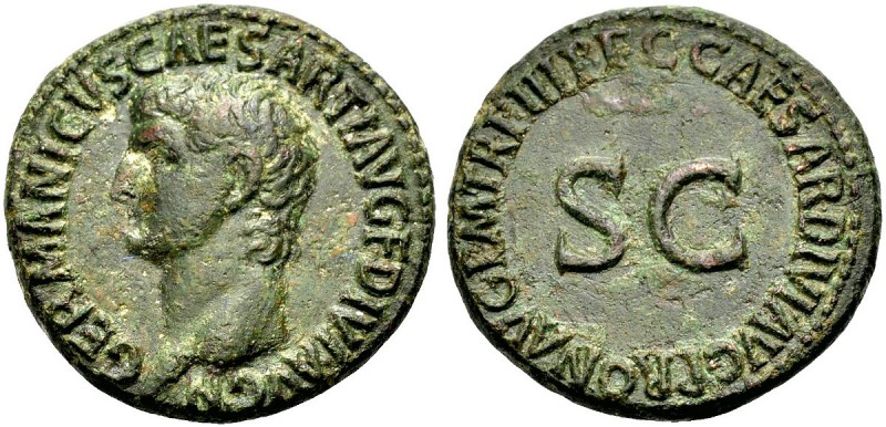 IN MEMORIAM MARKUS R. WEDER
RÖMISCHE MÜNZEN.  KAISERZEIT.  Germanicus Caesar, V...