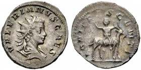 IN MEMORIAM MARKUS R. WEDER
RÖMISCHE MÜNZEN.  KAISERZEIT.  Valerian II. Caesar, Sohn des Gallienus, 253-255. Antoninian, Köln, 257-258. Drap. Büste m...