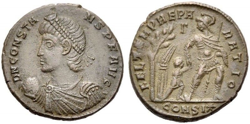 IN MEMORIAM MARKUS R. WEDER
RÖMISCHE MÜNZEN.  KAISERZEIT.  Constans, 337-350. N...