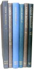 NUMISMATISCHE LITERATUR
ALLGEMEINE NUMISMATIK.  COIN HOARDS. Band 1 - 6. London 1975-1981. 124, 161, 203, 180, 160 und 188 S. 6 Bände. Gln. II 