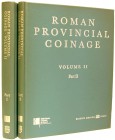 NUMISMATISCHE LITERATUR
ANTIKE NUMISMATIK.  ROMAN PROVINCIAL COINAGE. Vol II. Part I-II. Von A. BURNETT, M. AMANDRY und I. CARRADICE. XIV+343 S.; 40 ...