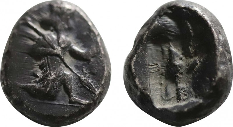 ACHAEMENID EMPIRE. Time of Darios I to Xerxes I (Circa 505-480 BC). Siglos.
Obv:...