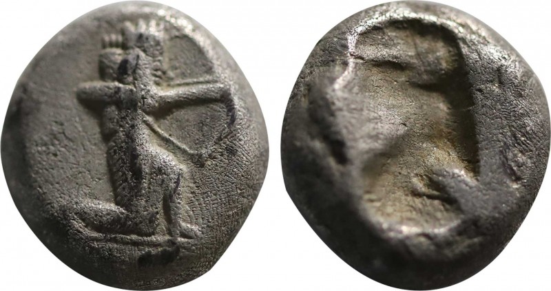 Achaemenid Empire. Time of Darius I (Circa 510-486 BC). Siglos.
Obv: Persian kin...