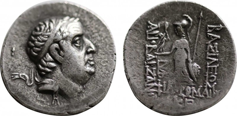 KINGS OF CAPPADOCIA. Ariobarzanes I Philoromaios (96-63 BC). Drachm. Mint D (Ari...