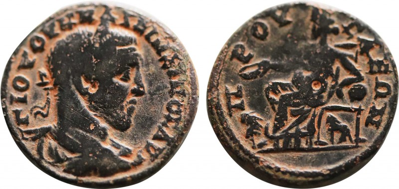 THRACE. Prusa ad Olympum. Maximus (235-238). Ae. Obv: Γ ΙΟΥ ΟΥΗ ΜΑΖΙΜΟϹ. bare-he...
