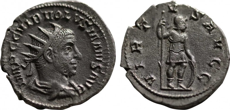 VOLUSIAN (251-253). Antoninianus. Rome. Obv: IMP C C VIB VOLVSIANVS AVG. Radiate...