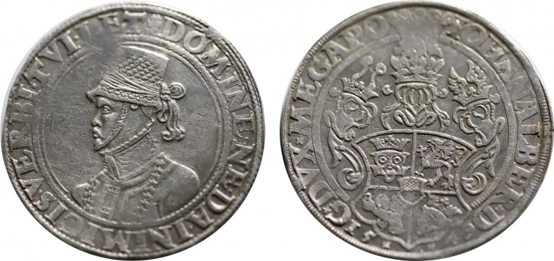 GERMANY. Mecklenburg. Johann Albrecht I (1547-1576). Taler (1549). Gadebusch.
Ob...