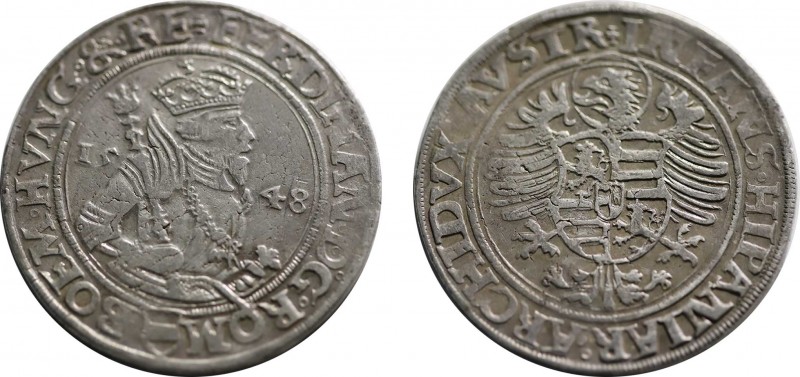 AUSTRIA. Holy Roman Empire. Ferdinand I (King of the Romans, 1531-1558). Taler (...