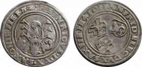 GERMANY. Saxony Kurlinie from 1486 to 1547 (Ernestiner)
Friedrich III., Georg and Johann 1500-1507.
Zinsgroschen undated, reverse 5-pointed star Annab...