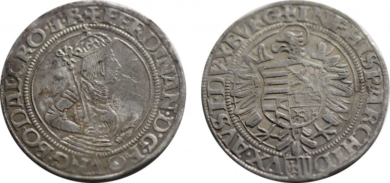 AUSTRIA. Holy Roman Empire. Ferdinand I (King of the Romans, 1531-1558). Taler (...