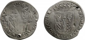ITALY. Urbino. Francesco Maria II della Rovere (1574-1621 & 1623-1624). 2 Sedicine or 32 Quattrini.
Obv: FRA MARIA II VRB DVX VI ET.
Crowned coat-of-a...