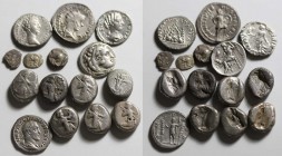 15 Roman Greek Coins.