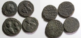 4 Artuqs Coins Lot.