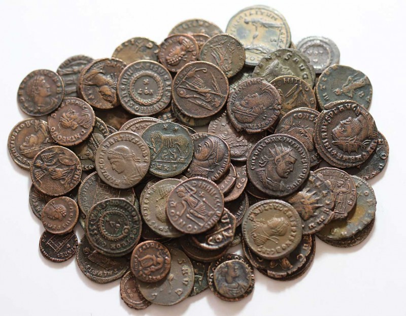 73 Roman Follis Lot.