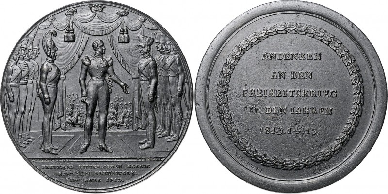 Deutsche Medaillen. 
Brandenburg-Preußen. 
Friedrich Wilhelm III. 1797-1840. E...