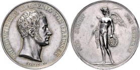 Deutsche Medaillen. 
Brandenburg-Preußen. 
Friedrich Wilhelm III. 1797-1840. Silberne Preismedaille der Berliner Kunstakademie, für Studenten und Sc...