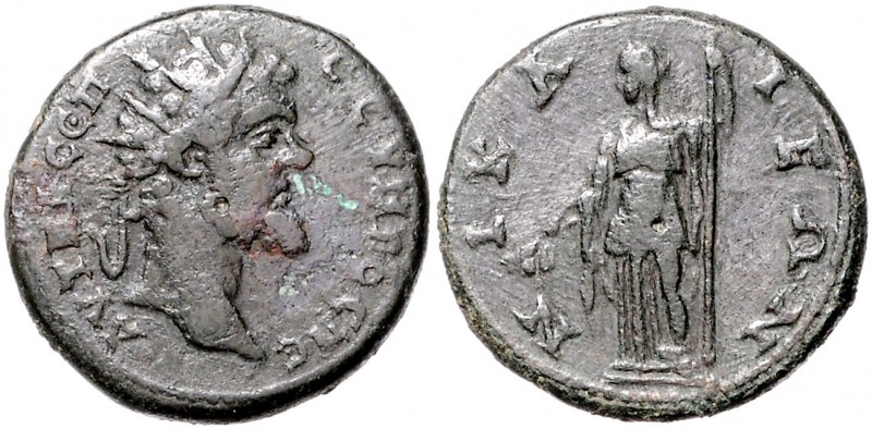 Römische Münzen. 
Kolonien und Provinzen. 
Bithynia/Nikaia, Septimius Severus,...