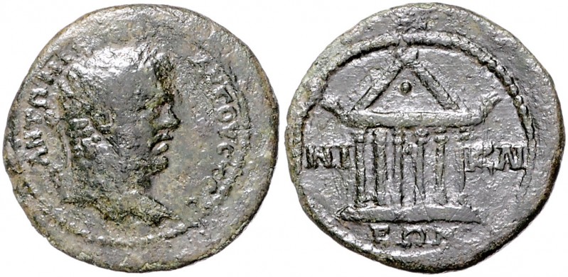 Römische Münzen. 
Kolonien und Provinzen. 
Bithynia/Nikaia, Caracalla, 198-217...