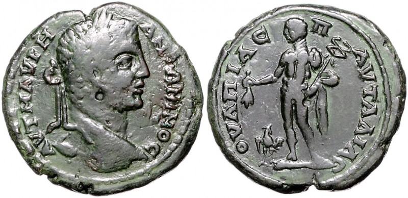 Römische Münzen. 
Kolonien und Provinzen. 
Thrakia/Pautalia, Caracalla, 198-21...