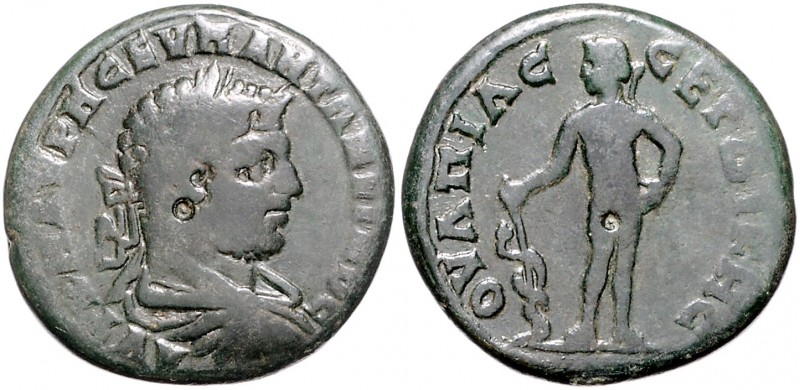 Römische Münzen. 
Kolonien und Provinzen. 
Thrakia/Serdika, Caracalla, 197-217...