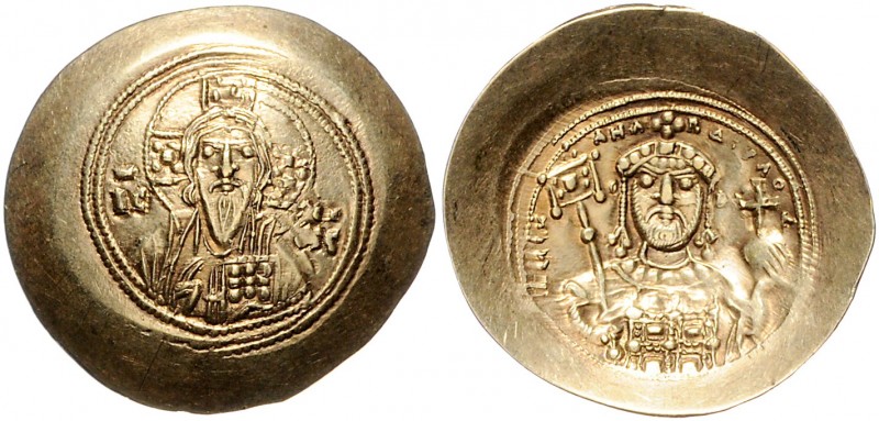 Byzantinische Münzen. 
Michael VII. Ducas, 1071-1078. Histamenon, GOLD, 4,42 g,...