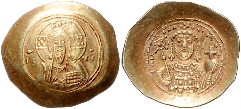 Byzantinische Münzen. 
Michael VII. Ducas, 1071-1078. Histamenon, GOLD, 4,38 g,...