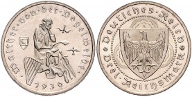 3 Reichsmark 1930 A, Vogelweide\b0. Jaeger&nbsp;344. . 

fast stempelfrisch