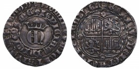 1369-1379. Enrique II (1369-1379). Sevilla. 1 real. Ag. Bella. Escasa así. EBC-. Est.300.