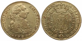 1788. Carlos III (1759-1788). Madrid. 2 escudos. Au. Muy bella. Brillo original. Escasa así. SC-. Est.600.