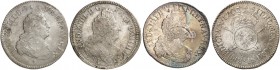 EUROPA. FRANKREICH. - Königreich. Louis XIV., 1643-1715. 
Lot von 3 Stück: 1/2 Écu aux insignes 1702, I - Limoges, M - Toulouse, ??.
Dupl. 1534 B, G...