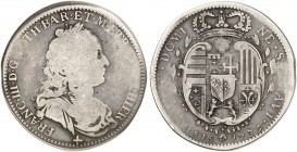 EUROPA. - TOSKANA. Franz II. (III.) von Lothringen, 1737-1765. 
1/2 Francescone 1739, Pisa.
MIR 355/2 s - ss