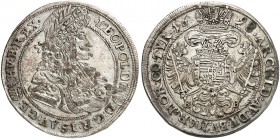 EUROPA. UNGARN. - Königreich. Leopold I., 1657-1705. 
1/2 Taler 1698, Kremnitz.
Her. 848, Huszár 1402 f. vz
