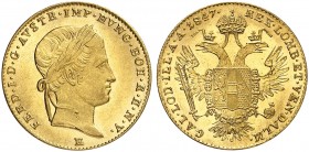 Ferdinand I., 1835-1848. 
Ein viertes Exemplar.
Gold vz - St / St