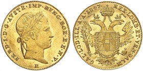 Ferdinand I., 1835-1848. 
Ein dreizehntes Exemplar.
Gold vz - St / St