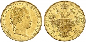 Ferdinand I., 1835-1848. 
Ein zweites Exemplar.
Gold vz