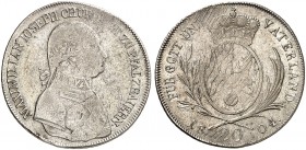 BAYERN. Maximilian IV. (I.) Joseph, 1799-1825. 
20 Kreuzer 1804.
AKS 13, Witt. 2567, Hahn 424 justiert, f. ss / ss