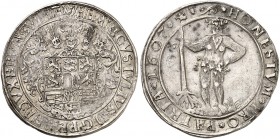 BRAUNSCHWEIG - WOLFENBÜTTEL. Heinrich Julius, 1589-1613. 
Taler 1607, Zellerfeld.
Dav. 6285, Welter 645 B ss