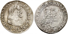 HANAU - LICHTENBERG. Johann Reinhard I., 1599-1625. 
Kipper-Teston o. J., Willstätt.
Suchier - , vgl. 348, Slg. Voltz 271 Var. l. korrodiert, ss
