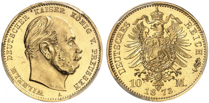 Goldmünzen der Deutschen Länder und Hansestädte. PREUSSEN. Wilhelm I., 1861-1888...