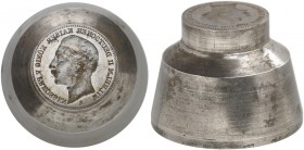 PREUSSEN. Wilhelm II., 1888-1918. 
Prägestempel der Kopfseite für 20 Mark, ab 1888.
vz