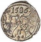 Pfennig 1586.
Kellner 184, Slg. Erl. 292 ss