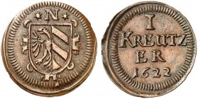 Kipper-Kreuzer 1622.
Kellner 195c, Slg. Erl. 486 vz