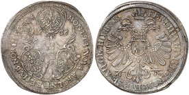 Taler 1636, mit Titel Ferdinand II.
Dav. 5654, Kellner 250, Slg. Erl. - ss+