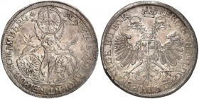 Taler o. J., mit Titel Ferdinand II.
Dav. 5651, Kellner 253, Slg. Erl. 428 f. vz