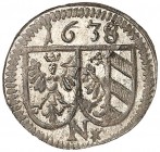 Pfennig 1638.
Kellner 333, Slg. Erl. 562 prfr