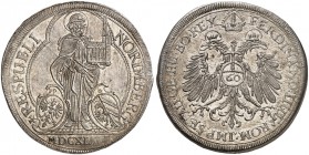 Guldentaler zu 60 Kreuzer 1640, mit Titel Ferdinand III.
Dav. 97, Kellner 210, Slg. Erl. - f. St