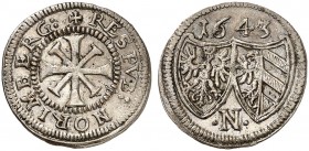 Kreuzer 1643.
Kellner 324, Slg. Erl. - vz