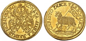 Lammdukat 1649.
Friedb. 1833, Kellner 66, Slg. Erl. 529 Gold St