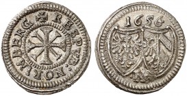 Kreuzer 1656 (aus 1654).
Kellner 325, Slg. Erl. - vz+