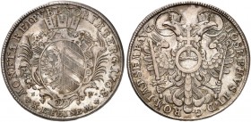 Konventionstaler 1768, mit Titel Joseph II., mit Randschrift.
Dav. 2498, Kellner 348c, Slg. Erl. 771 ss+